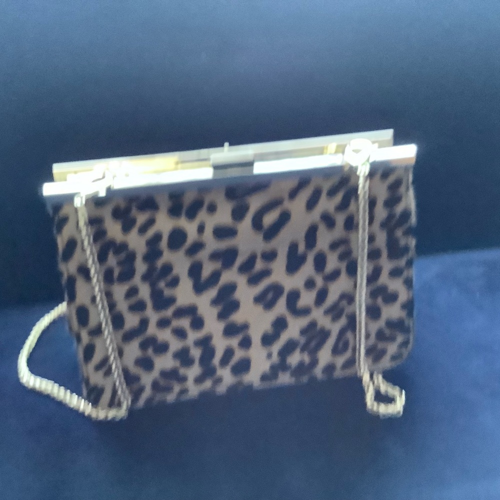 Cheetah crossbody/clutch bag